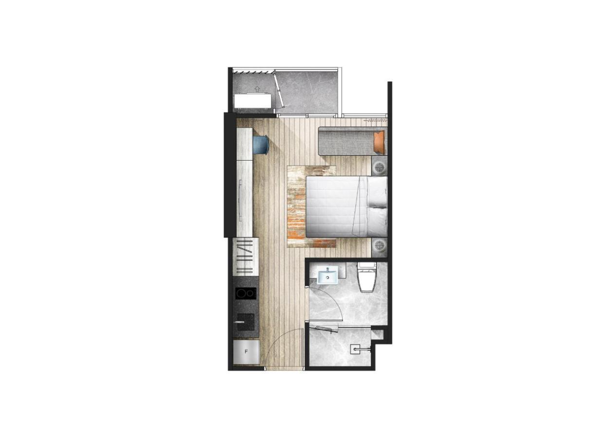 Huahin Dusitd2 Residences, Apartments Near Beach Exterior photo